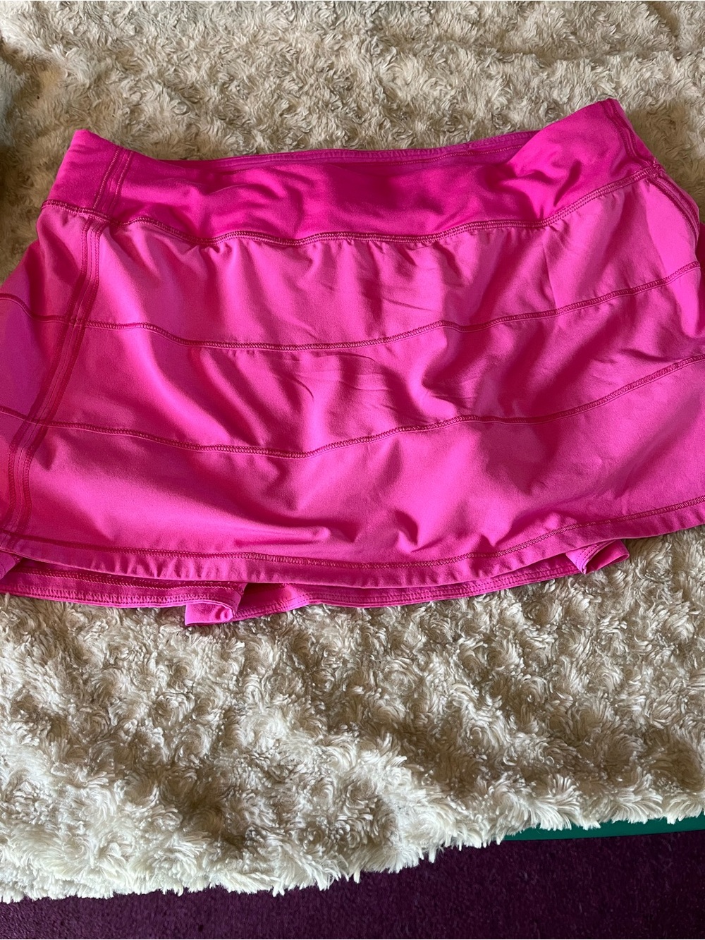 lululemon athletica Hot Pink Workout Skort Size 10